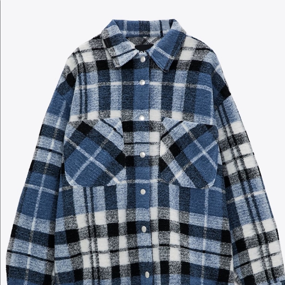 Zara plaid jacket